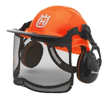 shumee Gozdarska čelada Husqvarna Functional Pro z zaščito za sluh