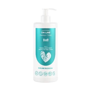 FORTE SWEEDEN SPLETNO Milo za roke in telo Family Time 2 v 1 - Sublime Blossom 500 ml