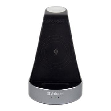 shumee Polnilno stojalo za iPhone in Apple Watch Verbatim WCS-01 2 v 1