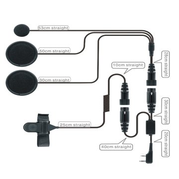 shumee Slušalke za celoobrazno čelado, K-vtič