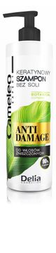 DELIA CAMELEO Šampon s keratinom brez soli za poškodovane lase 400 ml