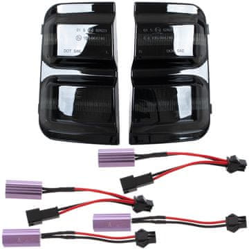 shumee Fiat Ducato 2006- LED stranski utripalnik DIMLJENI DYNAMIC 2 kom. NASTAVI