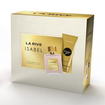La Rive LA RIVE Woman Isabel darilni set (toaletna voda 100 ml + gel za prhanje 100 ml)