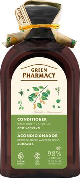 shumee GREEN PHARMACY balzam proti prhljaju z brezovimi popki in ricinusovim oljem 300 ml