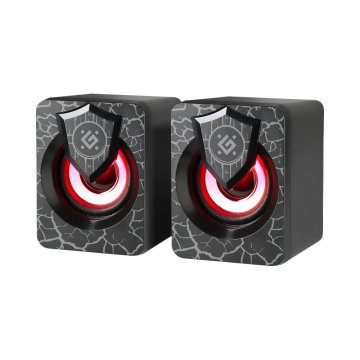 shumee Defender ONYX 2.0 6W USB zvočniki z LED osvetlitvijo ozadja