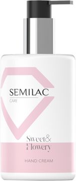 Semilac Care Sweet & Flowery krema za roke in nohte 250 ml