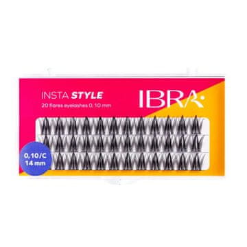 IBRA Šopki trepalnic IBRA Insta Style 14 mm
