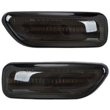 shumee Volvo S60 I S80 I V70 II XC70 I XC90 I LED stranski utripalnik SMOKED DYNAMIC 2 kom. NASTAVI