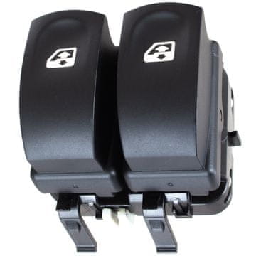 shumee Renault Twingo II 2007- DVOJNO stikalo za električni pomik stekel