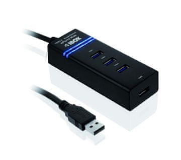 shumee iBOX IUH3FB USB vozlišče - 4xUSB 3.0