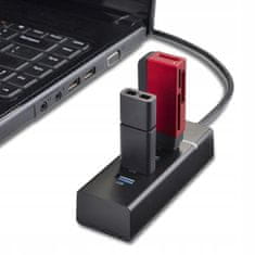 iBOX iBOX IUH3FB USB vozlišče - 4xUSB 3.0