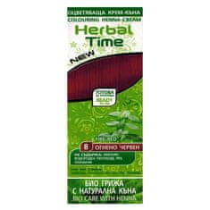 shumee HERBAL TIME Naravna kana za lase 8 Ognjeno rdeča