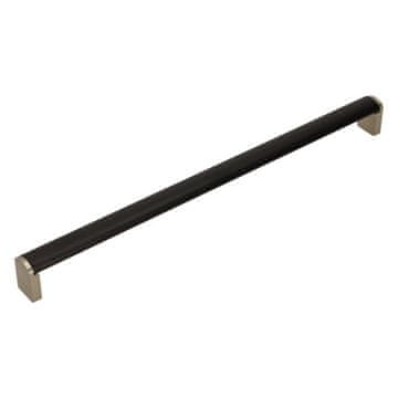 GAMET Ograja RE21, super mat črna, brušen nikelj, 320 mm
