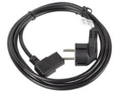 Lanberg Lanberg CEE 7/7 -> IEC 320 C13 napajalni kabel kotni 1,8 m VDE črne barve