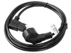 Lanberg Lanberg CEE 7/7 -> IEC 320 C13 napajalni kabel kotni 1,8 m VDE črne barve