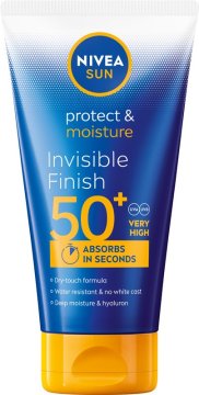 shumee NIVEA SUN Invisible Finish vlažilni losjon za sončenje SPF50+ 150 ml