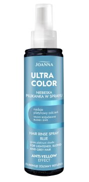 shumee JOANNA Ultra Color izpiralo za lase v spreju za barvanje modre barve 150 ml