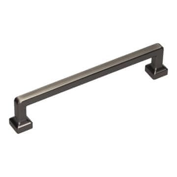 GAMET Ročaj UR47, polmat brušen patiniran nikelj, 160 mm