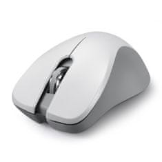 shumee Brezžična optična miška Perixx PERIMICE-621, 1600 dpi, 2,4 GHz, siva, tiha, brez klika