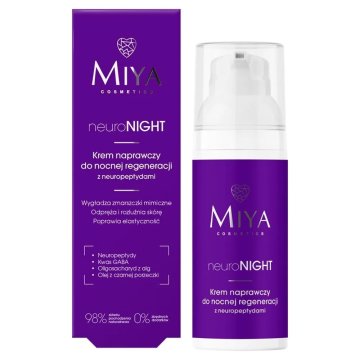 shumee MIYA neuroNIGHT Nočna krema za obnovo kože 50 ml