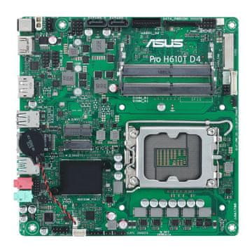 shumee Matična plošča Asus Pro H610T D4-CSM /H610/DDR4/SATA3/M.2/USB3.1/s.1700/mITX