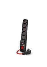 ACAR Acar F5 POWER prenapetostna zaščita, 1,5 m, črna