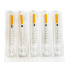 shumee Inzulinska brizga z iglo 0,5 ml U-100 G29 (0,33X12,7) KD-JECT III 100 kosov