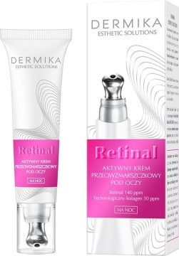 shumee DERMIKA ESTHETIC SOLUTIONS Krema proti gubam za oči Retinal Active za dan in noč 15 ml