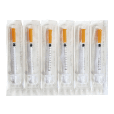 shumee Inzulinska brizga z iglo 0,5 ml U-100 G30 (0,30X8) KD-JECT III 100 kosov