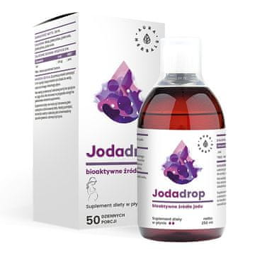 Aura Herbals AURA HERBALS Jodadrop Bioaktivni vir joda - tekoče prehransko dopolnilo 250 ml