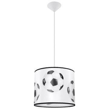 shumee Okrogla viseča svetilka za otroško žogo Ø30 cm FOOTBALL A 1xE27 15W SL.1424 Sollux Lighting