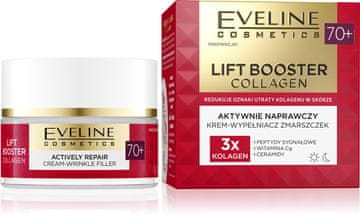 shumee EVELINE Lift Booster Collagen 70+ Active Repair krema za polnjenje gub za dan in noč 50 ml