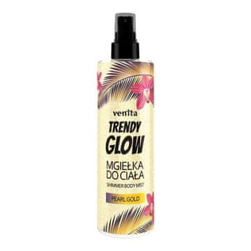 shumee VENITA Trendy Glow osvetljevalna meglica za telo - biserno zlata 200 ml