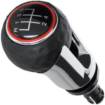 shumee Audi Škoda VW ČRNA + KROM 5 SPEED GTI DESIGN Prestavna ročica