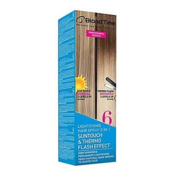 shumee BLOND TIME 6 2-v-1 svetleči sprej za lase - z zaščito pred toploto in UV-žarki 200 ml