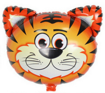 shumee Folija balon tigrastega videza 46x64cm 1kos.