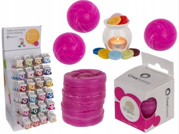 shumee Dišeči vosek za gorilnike, 6 diskov: Orhideja