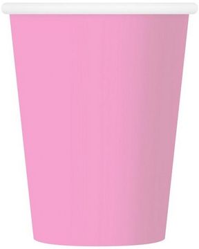 GoDan ROZA papirnati kozarčki za rojstni dan 250ml 6 kosov.