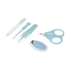 AKUKU AKUKU Apple Case Baby Nail Care Set Blue A0043