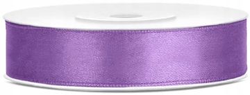 Saten trak LAVENDER vijoličen okrasni trak 12 mm 25 m