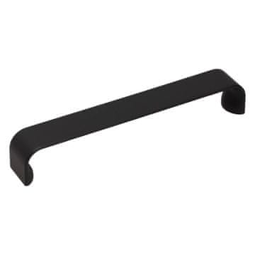 shumee Ročaj UU50, mehak na dotik - črn, 160 mm