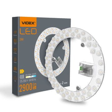 shumee LED vstavni modul 24W vijačni priključki nevtralni 2900lm 4000K Videx