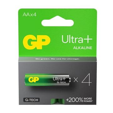 shumee Alkalne baterije AA/LR6 GP ReCyko Ultra+ Alkalne G-TECH - 4 kosi
