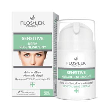 FLOS-LEK FLOSLEK regeneracijska krema za občutljivo kožo, nagnjeno k alergijam 50 ml