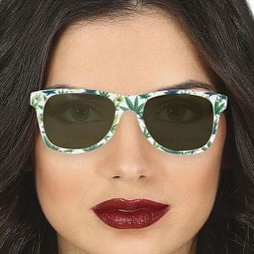 shumee Zabavni očala MARIHUANA Listi konoplje Foto kabina Praznična zabava Maturantski ples