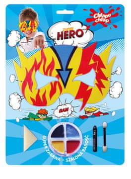 shumee KOMPLET SLAP SLAP za ustvarjalno igro - Maska SUPERJUNAKA