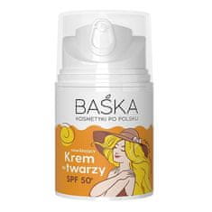 shumee BAŚKA vlažilna krema za obraz SPF 50+ 50 ml