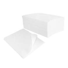 shumee Bele celulozne kozmetične brisače za pedikuro 50 cm x 40 cm 100 kosov