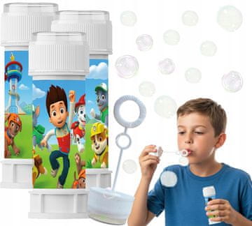 shumee Milni mehurčki za otroke Tačke na patrulji Mladički Pravljica Rojstnodnevna zabava 60 ml