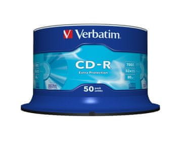 shumee Verbatim CD-R diski 52x 700MB (Cake 50) DODATNA ZAŠČITA